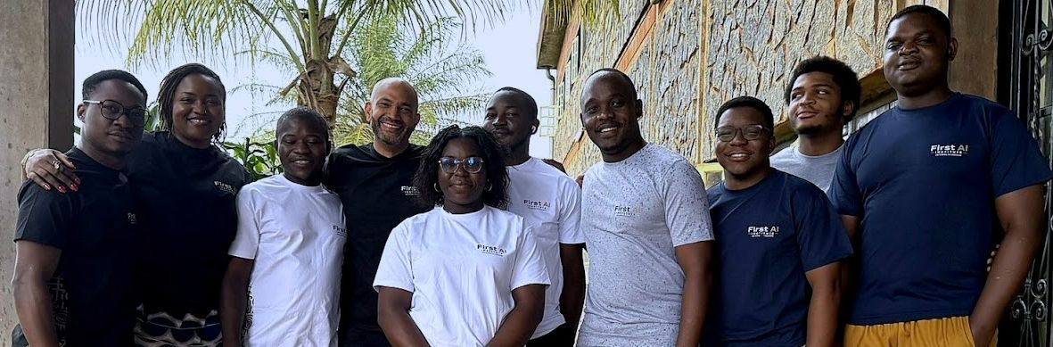 First AI Institute leadership with members of the Institute team